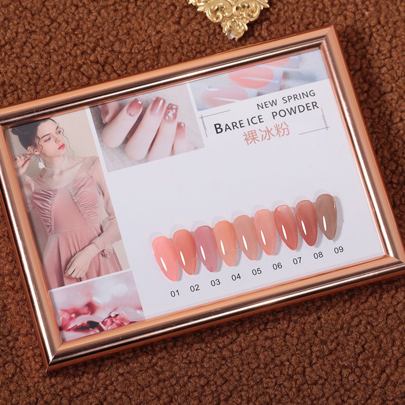 Set sơn gel thạch 9 màu Very Good Nail chính hãng 15ml