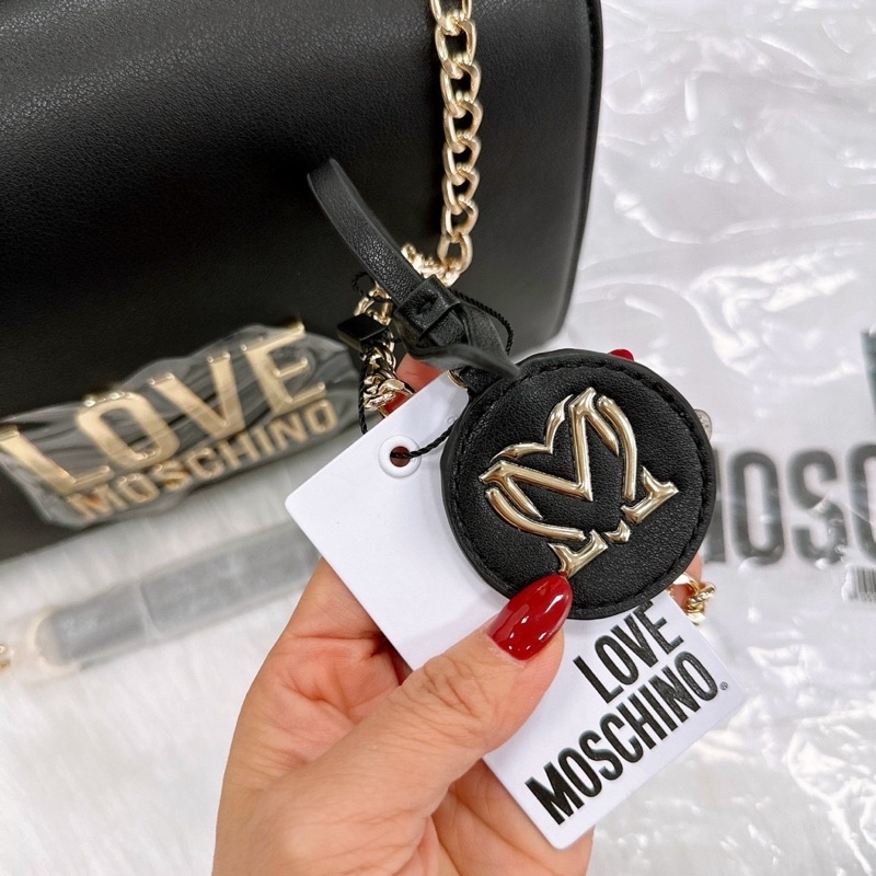 📛RẺ VÔ ĐỊCH📛TÚI LOVE MOS GOLD METAL NỮ SIÊU ĐẸP