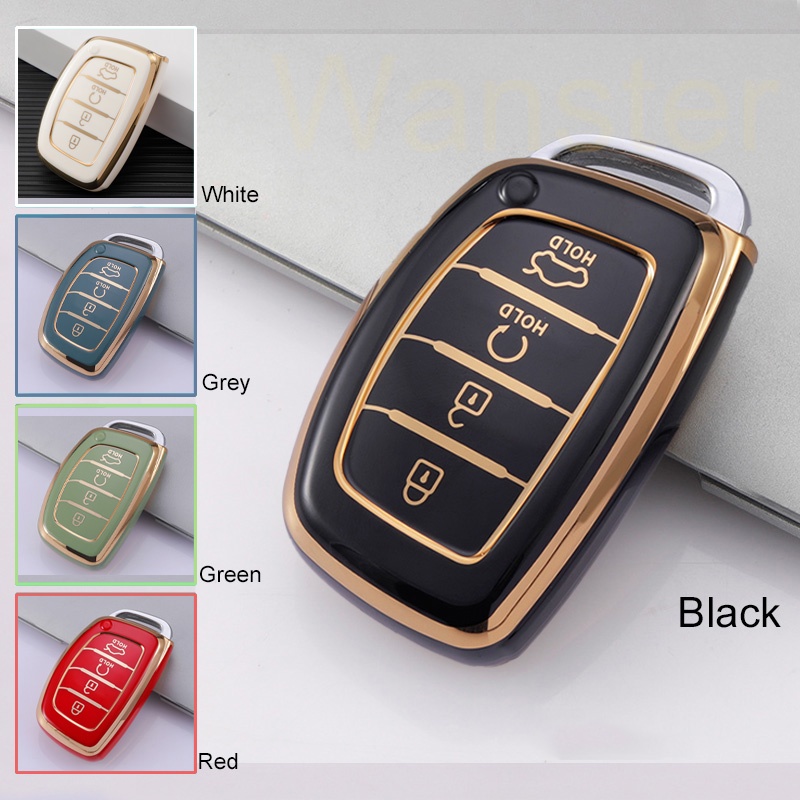 Bao Da, Ốp Bảo Vệ, Vỏ Bọc Chìa Khóa Chất Lượng Cao Cho Xe Hyundai Creta 2022, Hyundai Stargazer 2022 2023