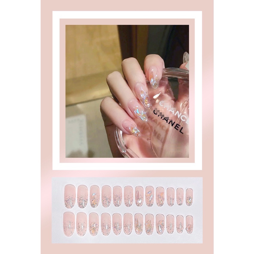Móng tay giả nhiều mẫu nail box thời trang Hàn Quốc MT001 - Thắt Lưng Giá Tốt