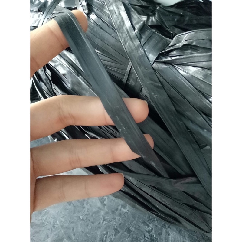 1 BÓ DÂY NILON ĐEN BẢN LỚN VÀ BẢN NHỎ