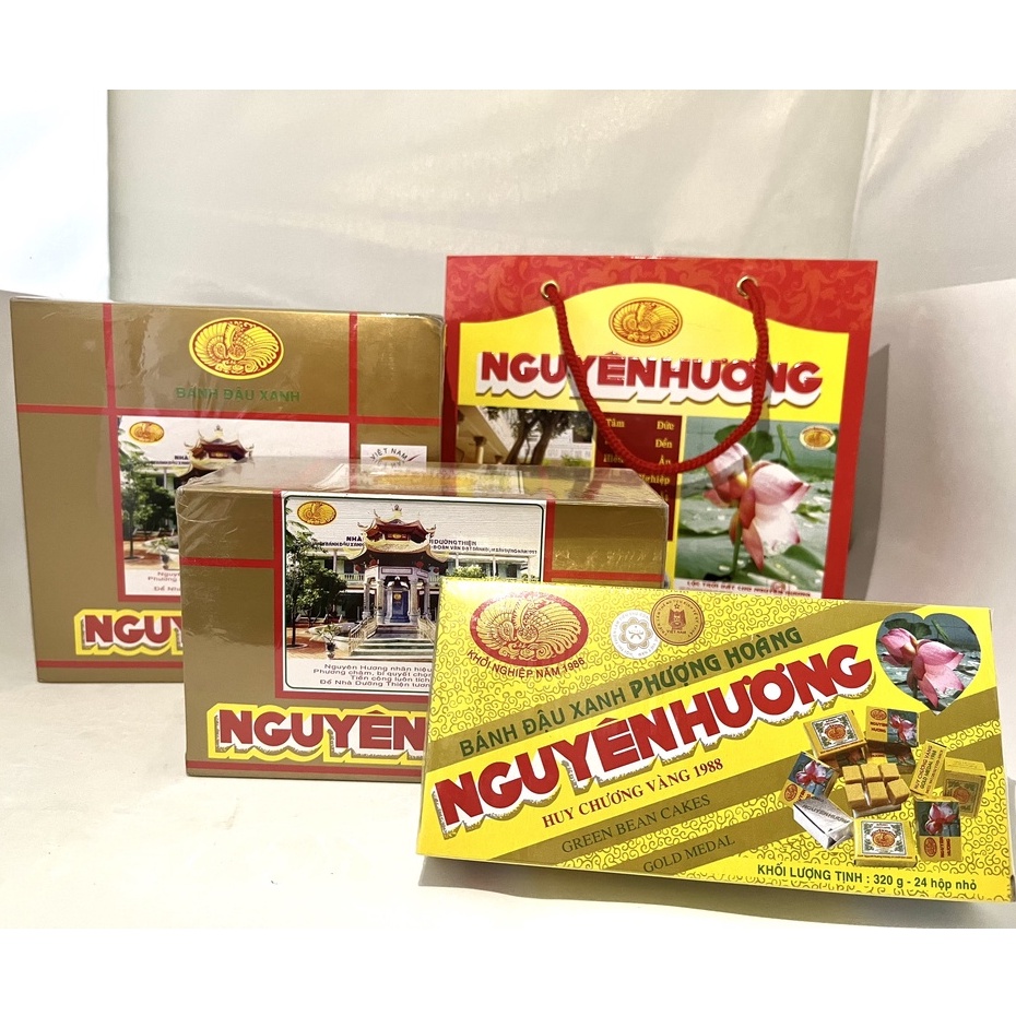 Bánh đậu xanh Nguyên Hương 5 phong 320g