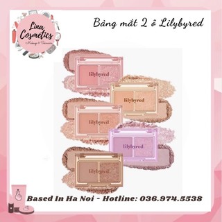 Phấn Nhũ Mắt 2 Ô Lilybyred Little Bitty Moment Shadow