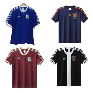 [Phiên bản dành cho người hâm mộ] Áo đấu bóng đá đội tuyển quốc gia Argentina Retro chất lượng hàng đầu 2022