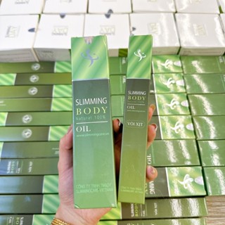 Tinh Dầu Ủ Nóng Tan Mỡ Bụng Đùi Săn Da slimbody