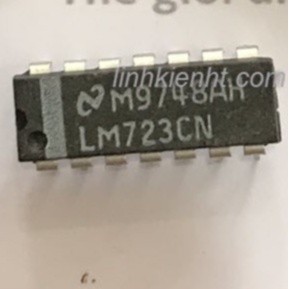 Lm723cn lm723c ic nguồn lm723 723 ua723cn dip-14 mới chính hãng