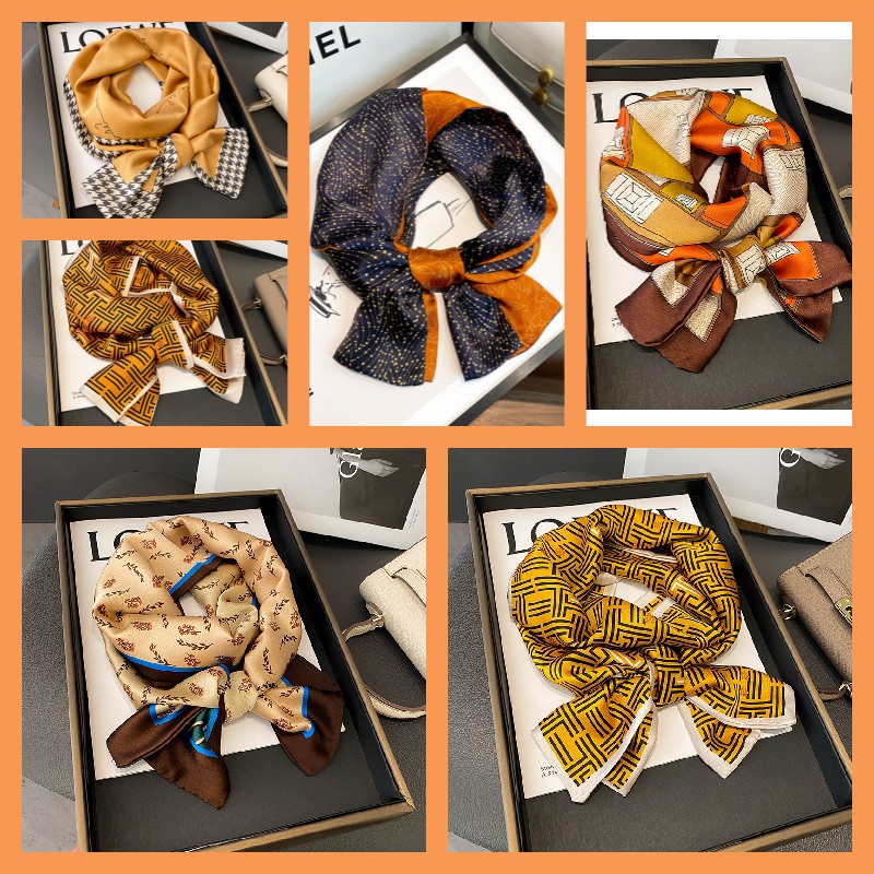 Khăn Choàng Cổ Giữ Ấm Mùa Thu Đông Phiên Bản Hàn Quốc In Mực Thời Trang