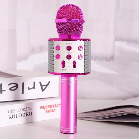 MIC HÁT CẦM TAY WS-858 TÍCH HỢP LOA , AM THANH SẮC NÉT , BASS CĂNG , HÁT CỰC HAY , BẢO HÀNH 121 THÁNG | BigBuy360 - bigbuy360.vn