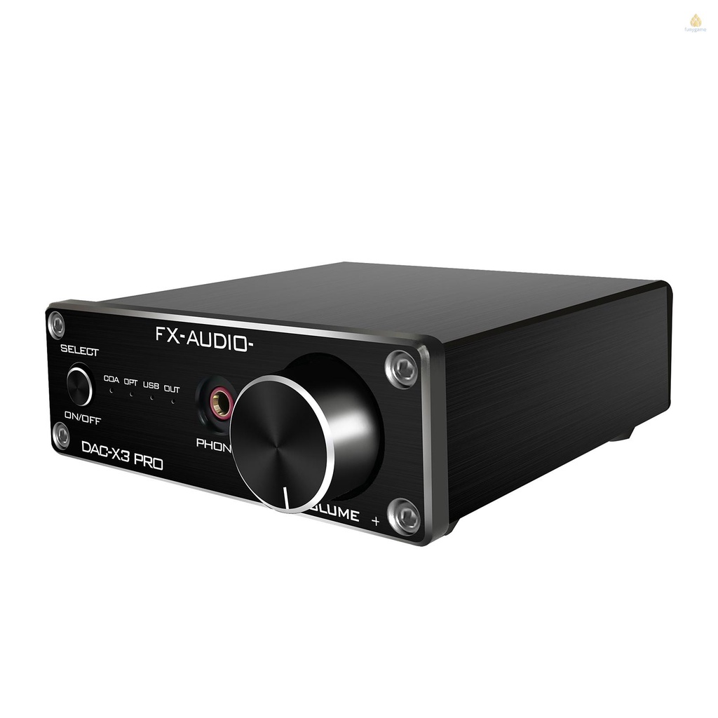 Bộ Khuếch Đại Âm Thanh Kỹ Thuật Số FX-Audio X3PRO DAC Cho Xe Hơi (fygavn) / PC-USB / Coaxial DC5V
