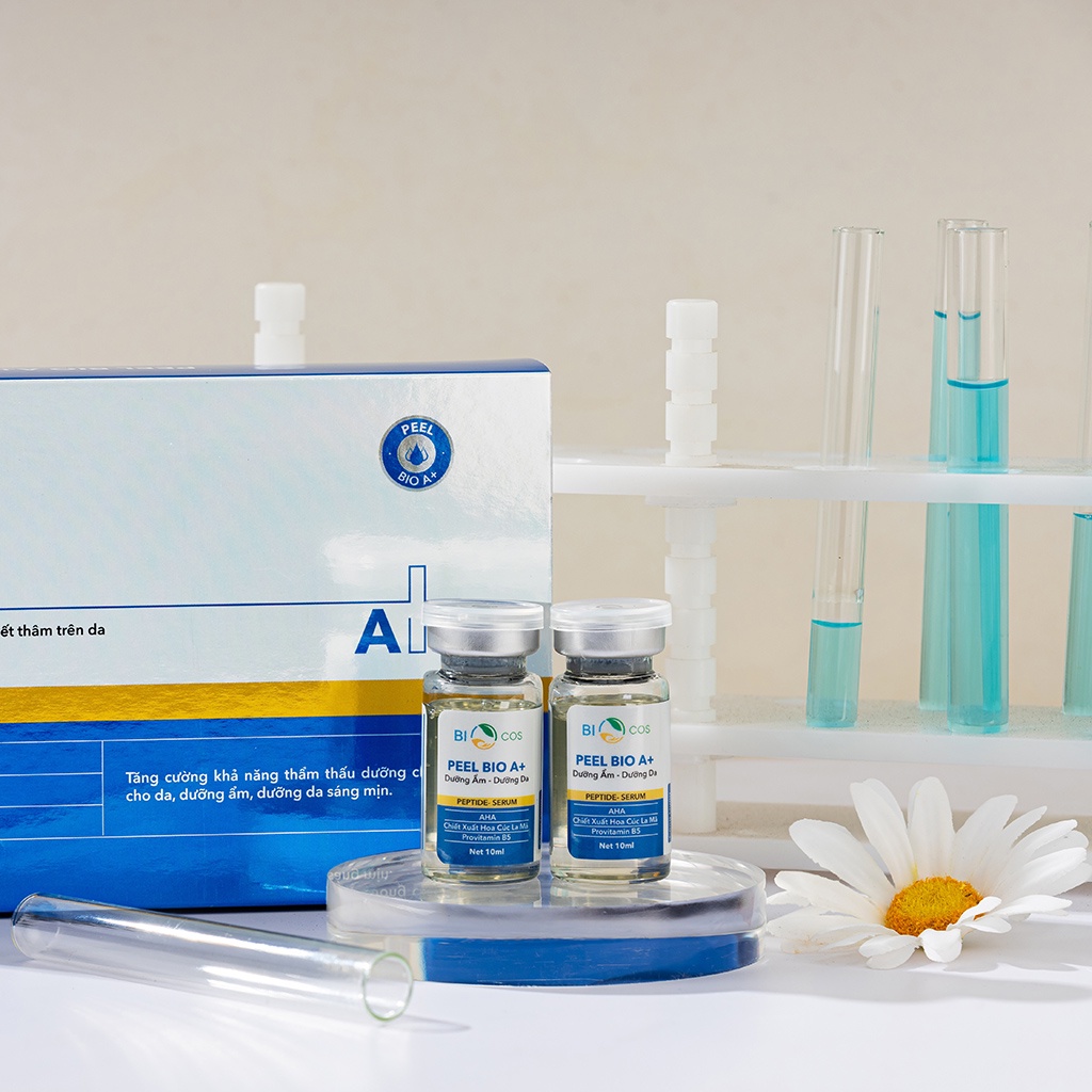 Tinh Chất Peel AHA BIOCOS  - Tẩy Tế Bào Da Chết, Dưỡng Ẩm, Dưỡng Da