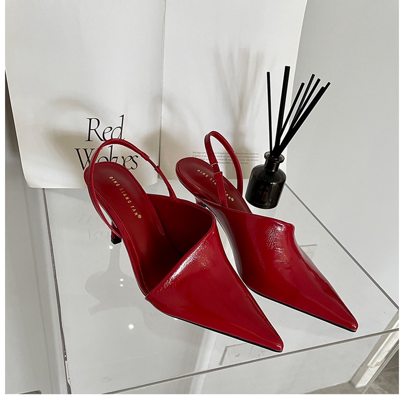 Giày Cao Gót Mũi Nhọn Phong Cách Âu Mỹ Thời Trang 2023 Cho Nữ