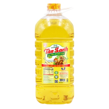 Dầu ăn Tân Sanh Chiên Giòn Thượng Hạng Chai 5 Lít