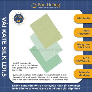 Vải kate silk lạc đà _ khổ 1m50 _ phần b