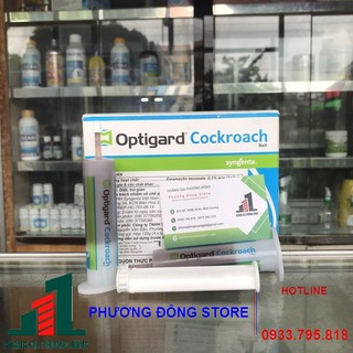 Thuốc diệt gián Optigard Cockroach Bait (Tuýp 30g) sử dụng