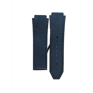 RẺ VÔ ĐỊCH Dây đồng hồ size 42 - da lộn xanh tím than size 19x25x22mm h.u.b.l.o.t