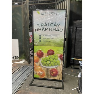 Standee khung sắt kích thước 60*160