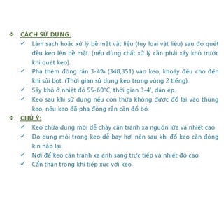 KEO DÁN GIÀY DÉP GRECO 95NH-3.3L (Keo Trấng)