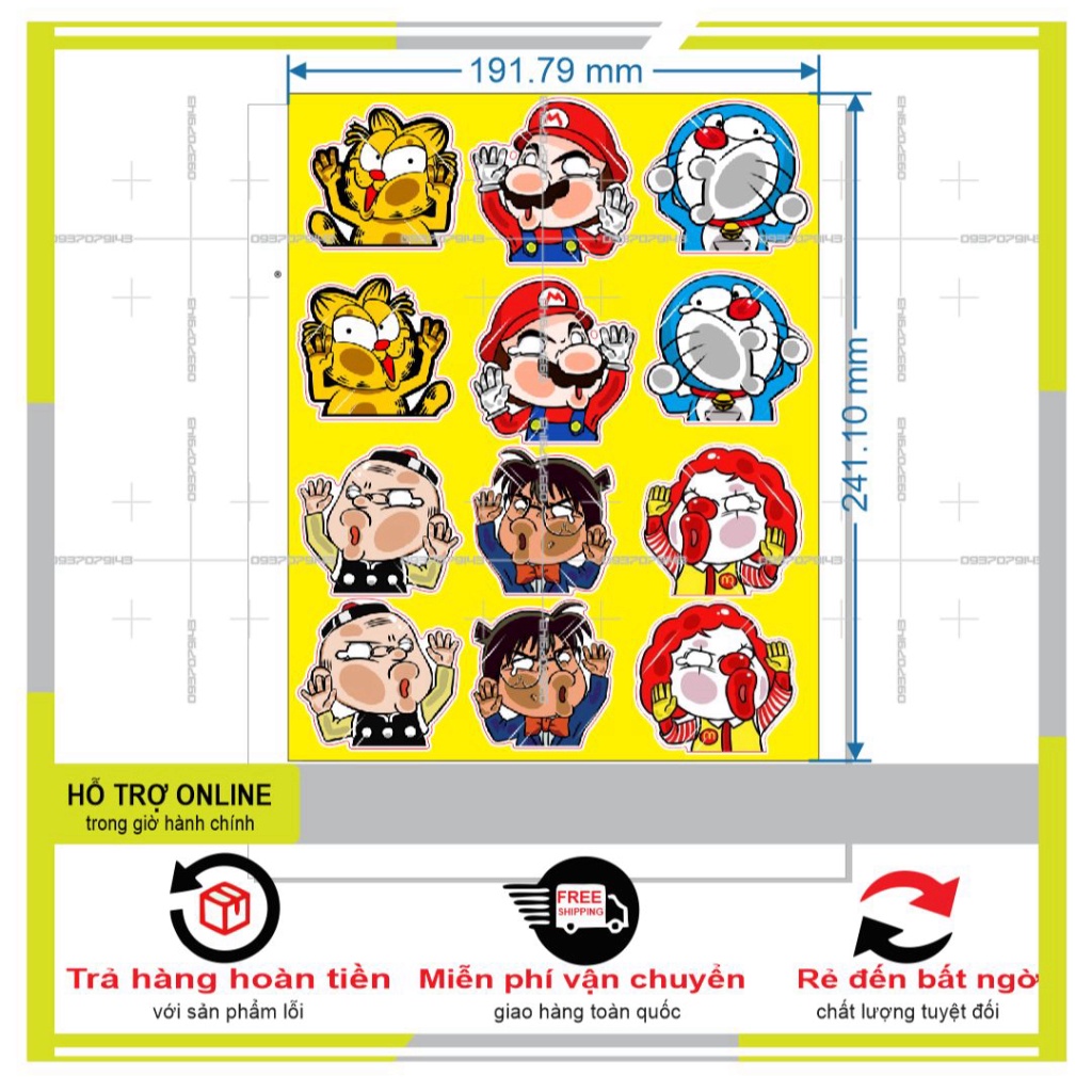 LOGO STICKER DÁN XE MÁY M63 - BI DECAL