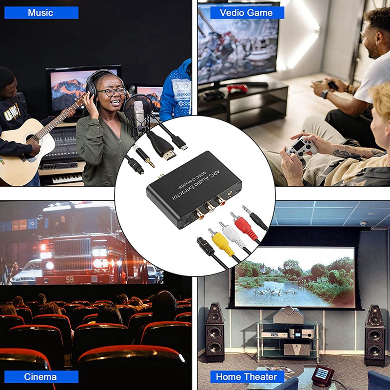 Bộ Chuyển Đổi Âm Thanh ARC Audio Sang Analog 3.5mm