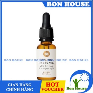 Vitamin d3 k2 mk7 đức bổ sung vitamin d3 cho bé