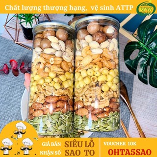 Mixed nuts 7 loại hạt dinh dưỡng, ngũ cốc granola 250G,500G