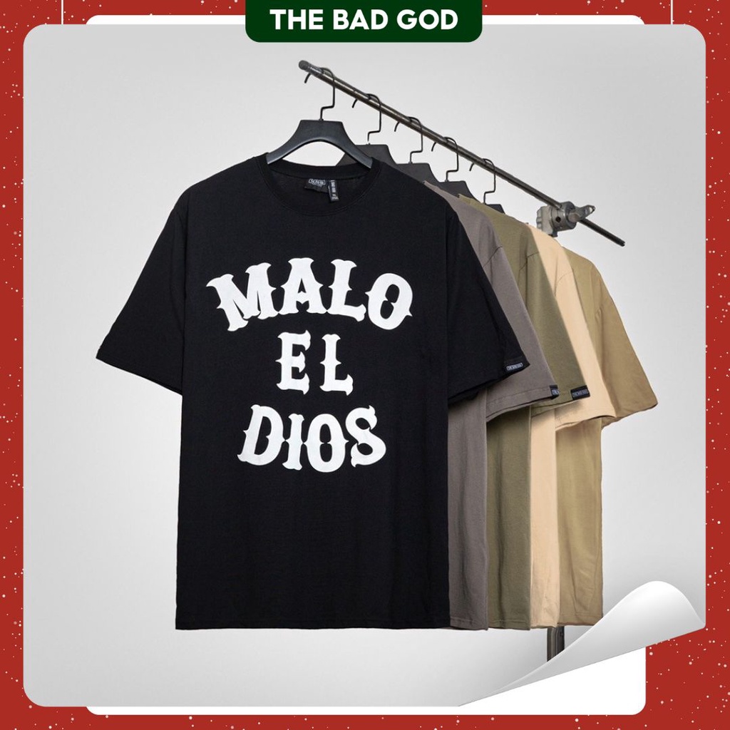 Áo thun tay lỡ The Bad God MED tee