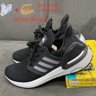 Giày thể thao adidas ultraboost, Giày adidas đen ultra 6.0 . full box
