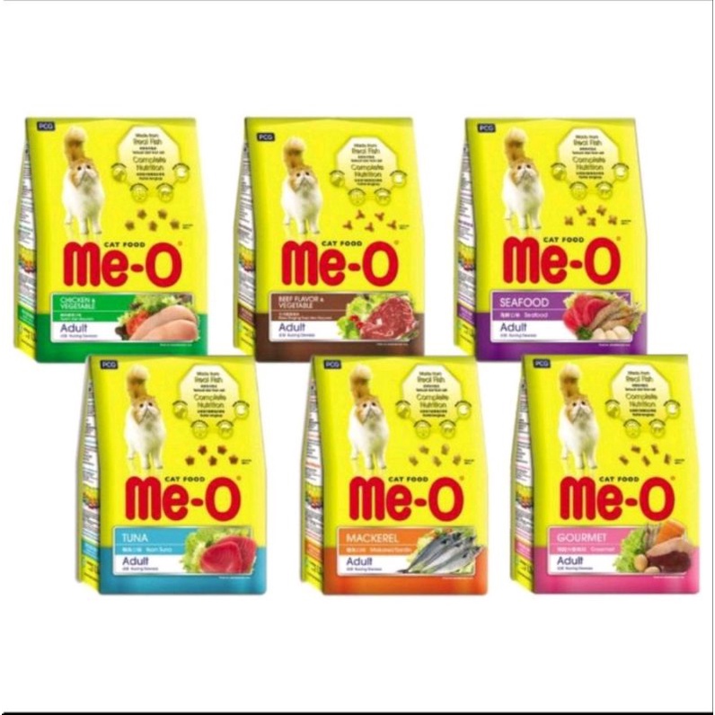 Thức ăn hạt Me-o adult cho mèo trưởng thành túi 350gr