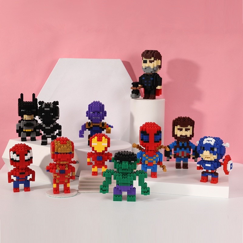Mô hình lắp ráp Siêu Anh Hùng trong Vũ Trụ Marvel