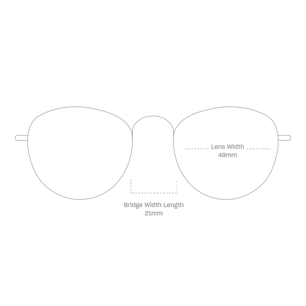 Gọng Kính Cận Sunnies Studios Gọng Tròn Clayton Peony