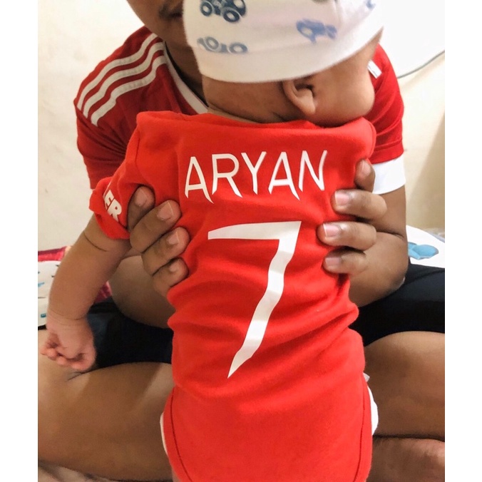 Áo liền quần trẻ em Manchester United 2023  TZJH