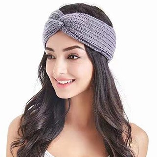 Băng Đô Đan Len Co Dãn Thời Trang Cho Nữ