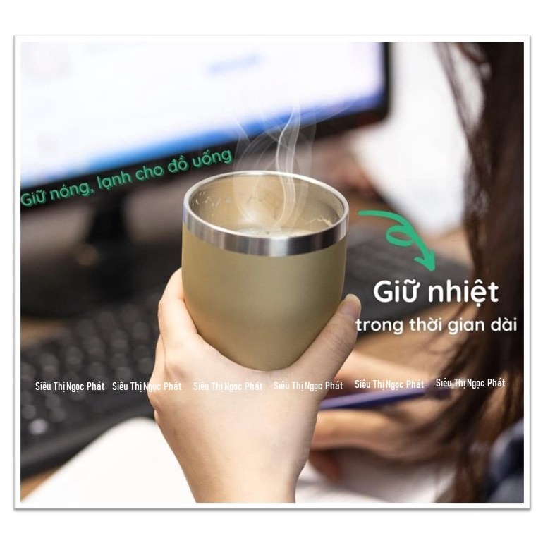 LY/CỐC INOX 304 MÀU CAO CẤP NHẬT 350ML