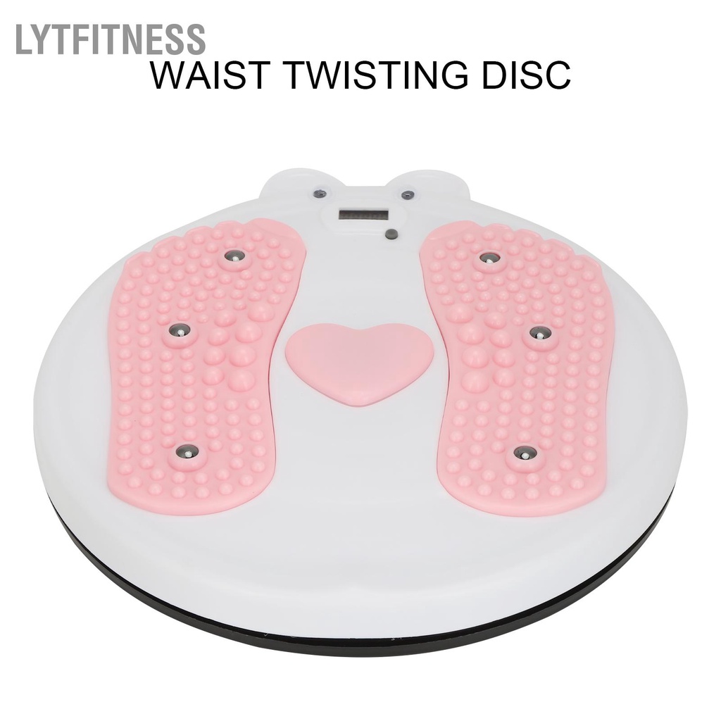 LYTFitness Đĩa xoay eo Bảng máy đĩa cho bài tập tạo dáng cơ thể 6 nam châm