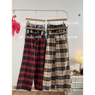 Quần thô kẻ caro mẫu mới (nhiều màu)