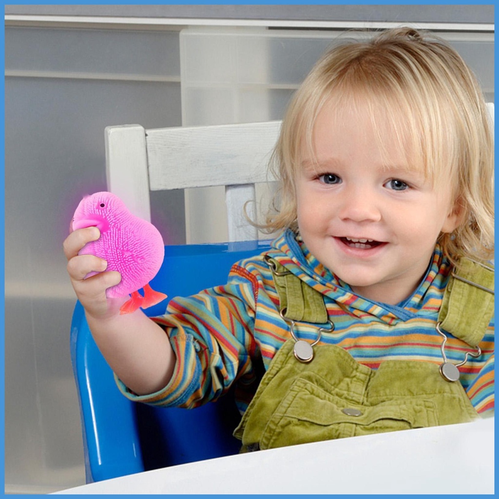 Đồ Chơi Quả Bóng Phồng Nhiều Màu Sắc Có Đèn LED Giúp Giảm Căng Thẳng