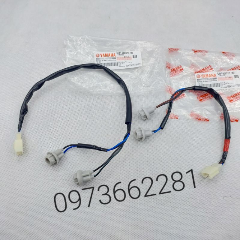 Dây điện giắc cắm đèn xi nhan trước xe EXCITER 2006-2010 zin Yamaha
