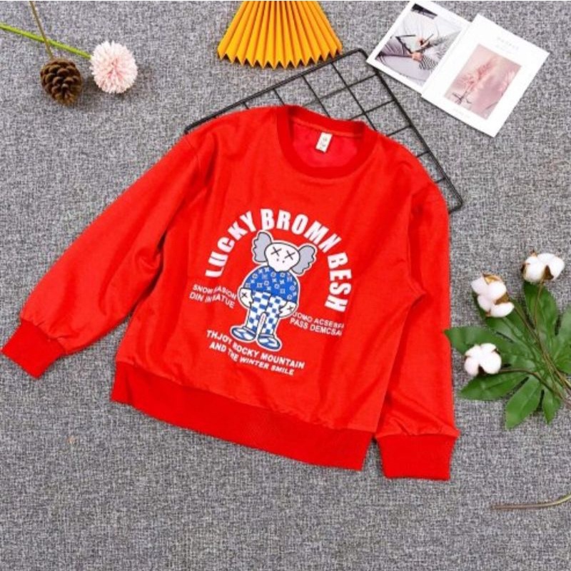 Áo nỉ da cá bé gái size đại hàng công ty chất đẹp dày dặn