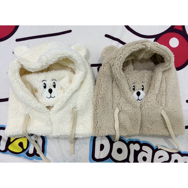 Nón bông giữ ấm hình gấu dễ thương Hoả Tốc Tân Bình