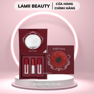 Set son và nhũ mắt BLACK ROUGE REDDISH FANTASY EDITION - LAMII BEAUTY