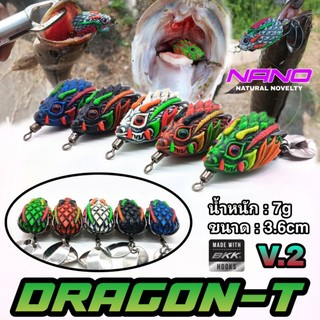 Mồi câu dragon-t 3.6cm 7g thailand