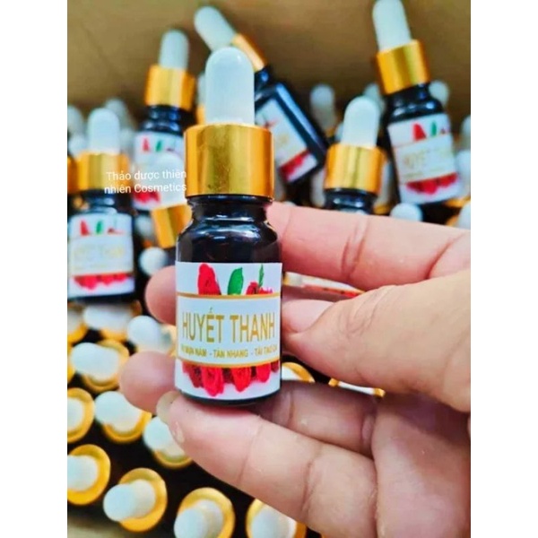 Serum Mụn Huyết Thanh Mẫu Mới Nhất Sạch Mụn mờ Thâm Dưỡng Sáng Da Phục Hồi Da Se khít Lỗ Chân Lông chai 10ml Sunnary