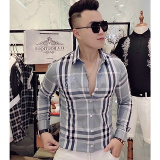 [SIÊU ĐẸP]💥Áo sơ mi nam hàn quốc dài tay họa tiết cao cấp siêu phẩm cực chất vải lụa mềm mịn