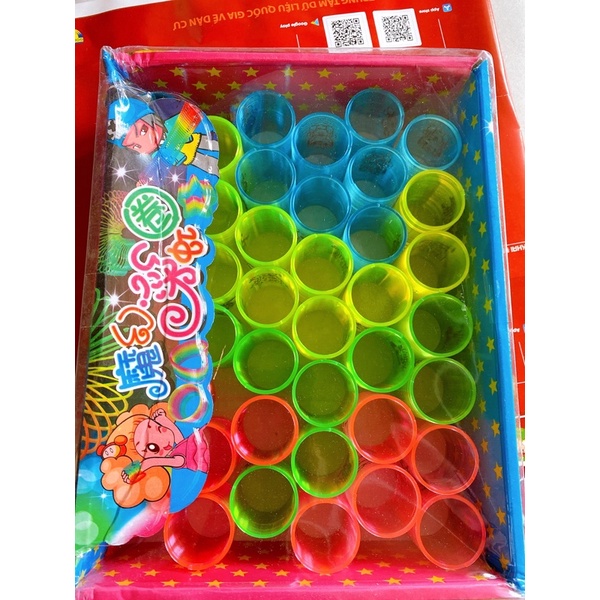 hộp 40 cái lò xo nhún hình tròn