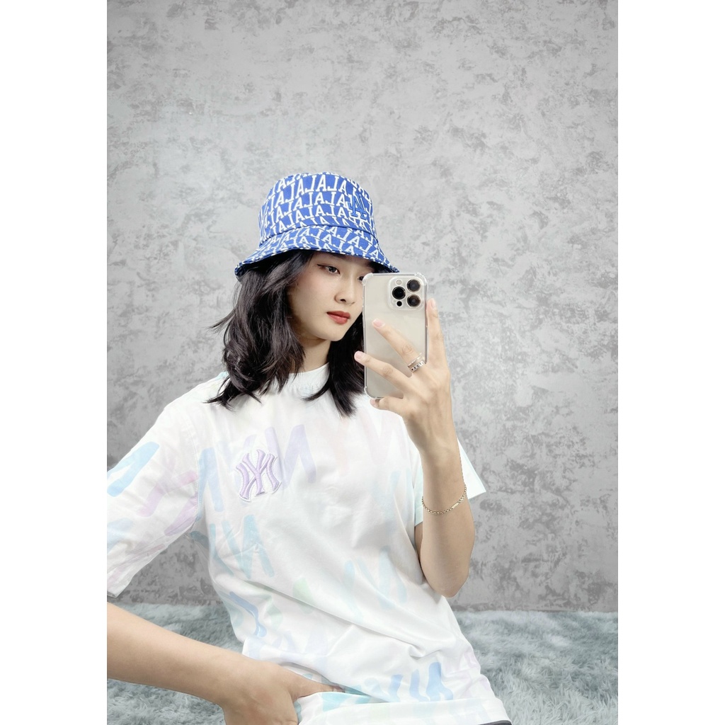 Nón Cap Mũ Bucket N-Y L-A Hàng Hiệu Xuất, HOT TREND, Vải Poly Cotton Thoáng Mát, Nón Bucket L-A N-Y Form Chuẩn Châu Á
