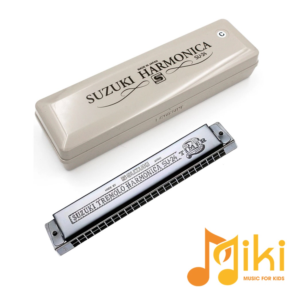 Kèn Harmonica Study  SU 24 C, Study SU 24c, Suzuki SU 24, Harmonica 24 lỗ Tone C, SU24, Study 24