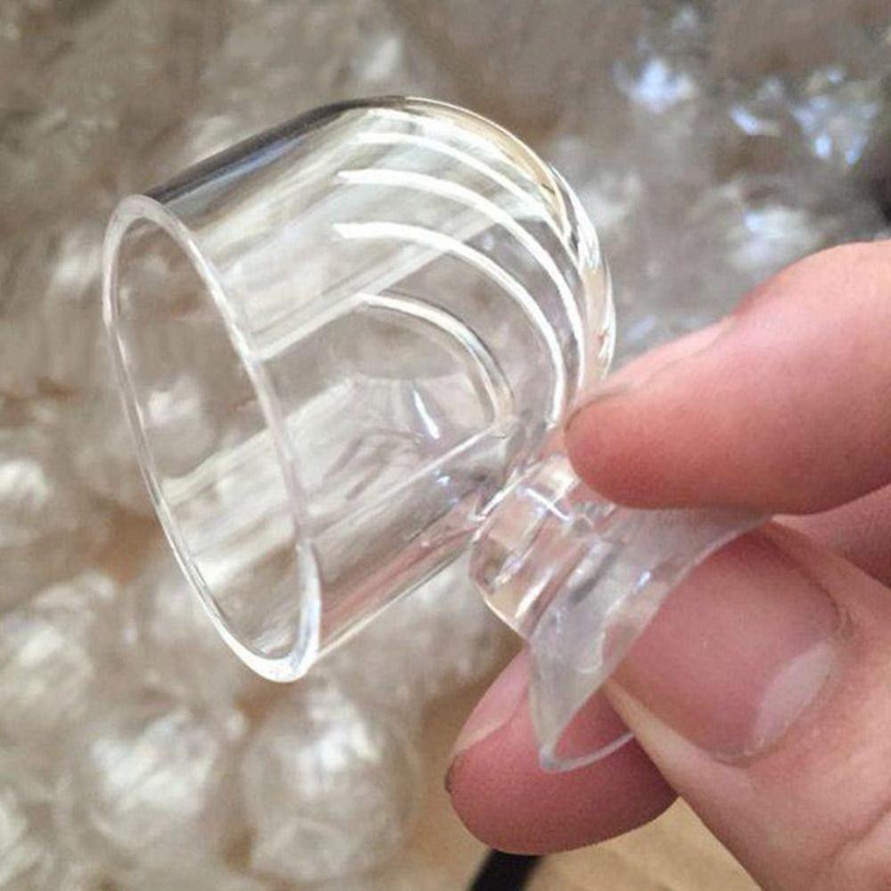 Chậu Trồng Cây Thủy Sinh Bằng Acrylic Họa Tiết Chấm Bi