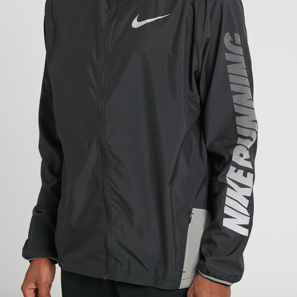 NIKE - Áo khoác thể thao nam nữ Nike City Core Windbreaker Men's Running Jacket - Đen