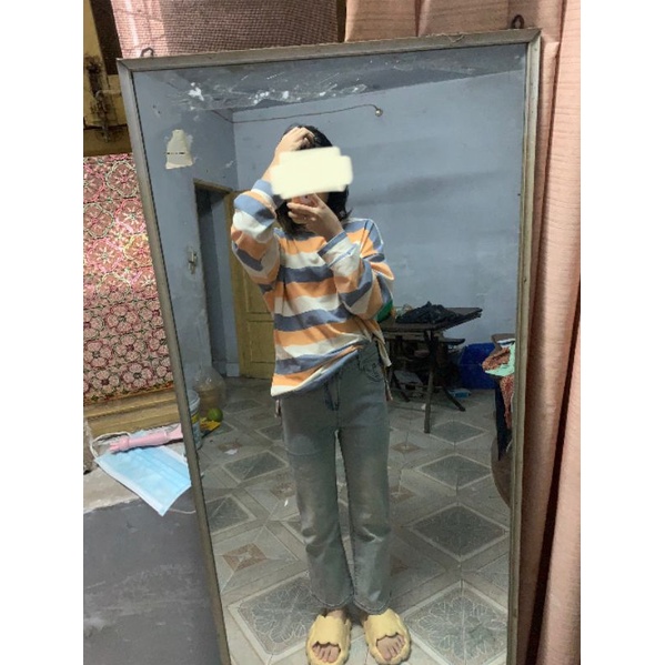 Quần jeans hack dáng màu xanh ( kèm ảnh thật khách feedback) | BigBuy360 - bigbuy360.vn