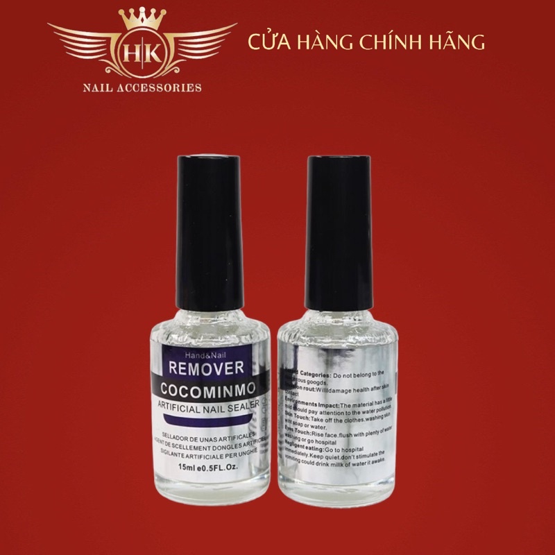 Chai ủ phá móng gel coco HK NAIL ACCESSORIES